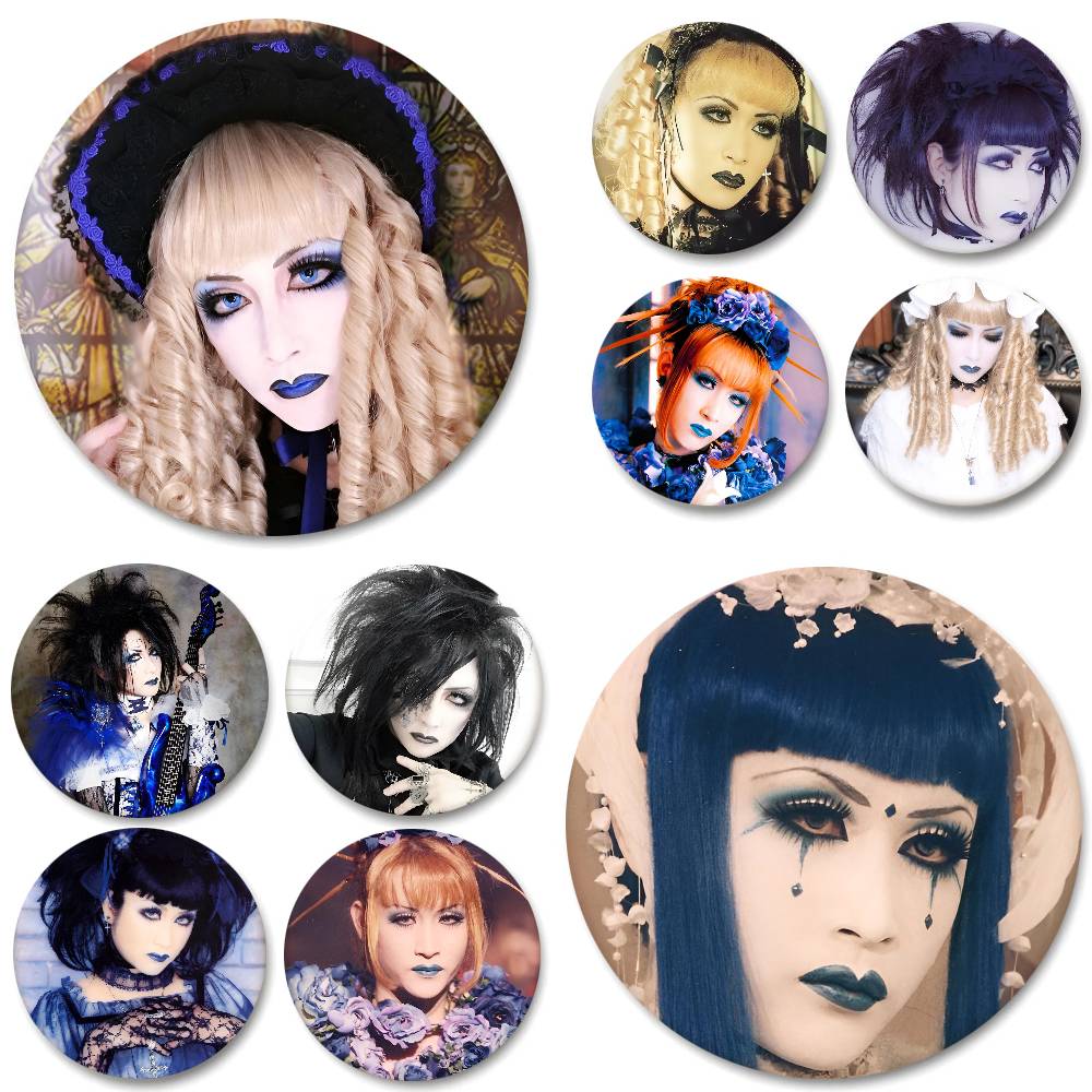 Embroidery Gothic - Mana Sama Gothic Rock Esthetische Badges