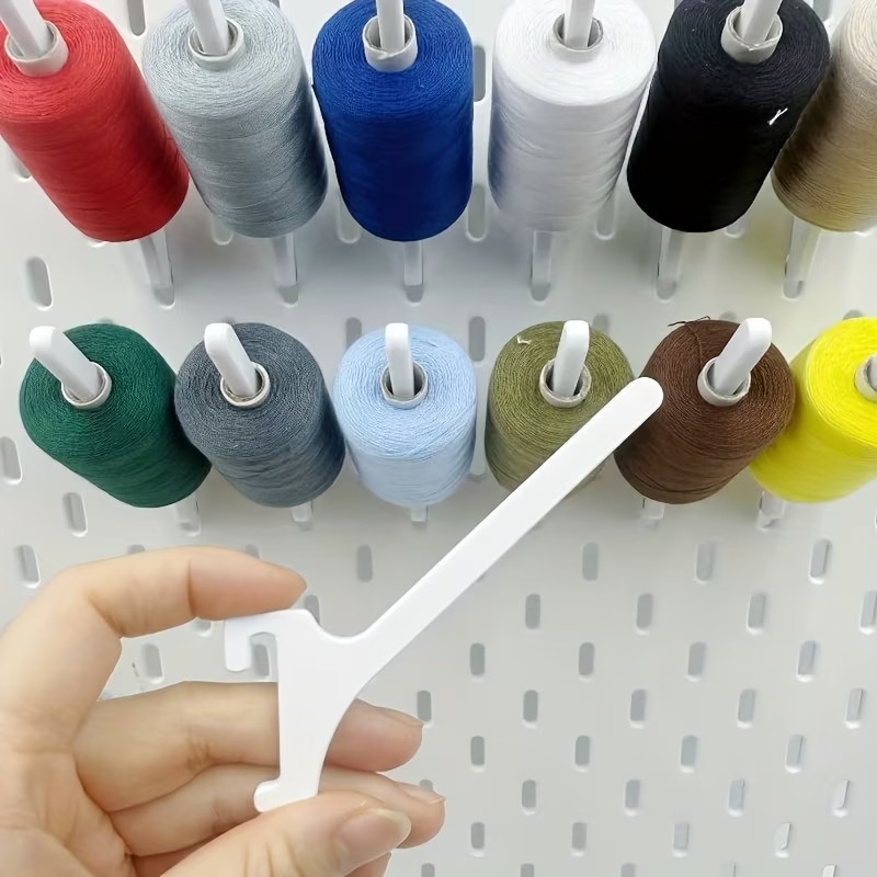 Embroidery Tas - 10 stuks draadspoel pegboard haken compatibel