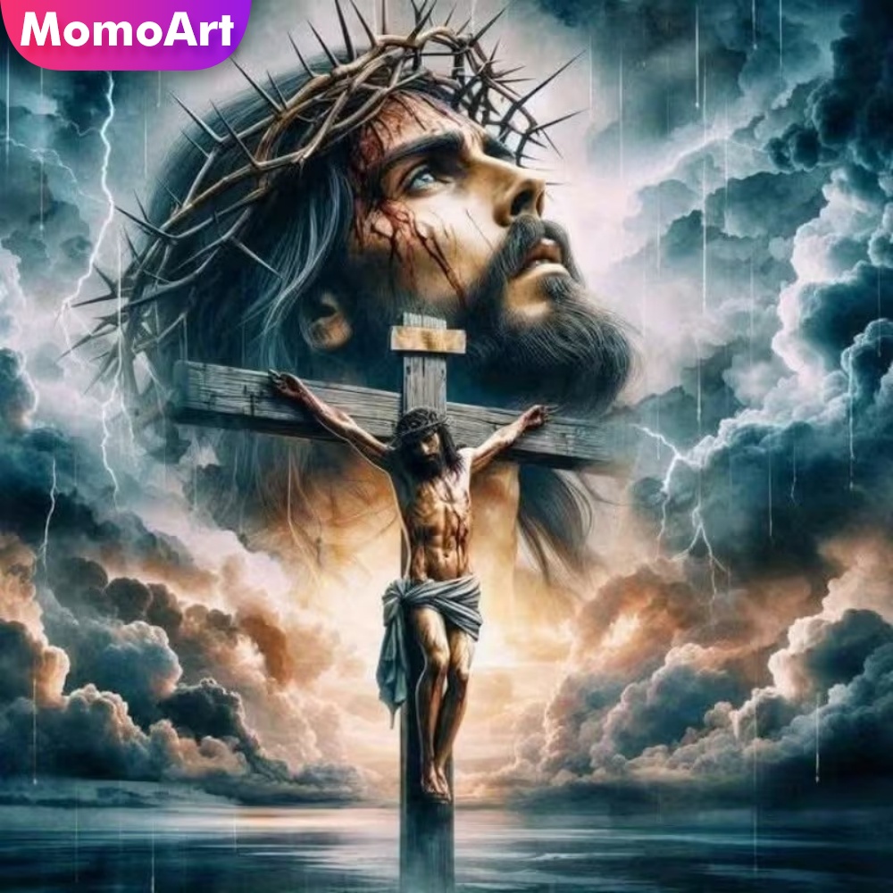 Momoart Diamond Painting Man P - Embroidery Jesus recensie en prijs