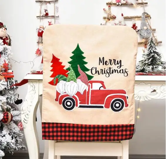 4/6/8 Stuks Kerst Stoelhoes Li - Embroidery Xmas Decorations recensie en prijs