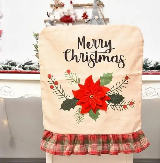 4/6/8 Stuks Kerst Stoelhoes Li - Embroidery Xmas Decorations recensie en prijs