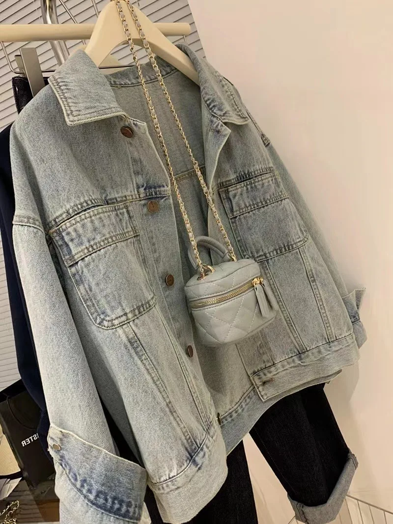 Denim Jas Vrouwen Y2k Lente He - Embroidery Gothic recensie en prijs