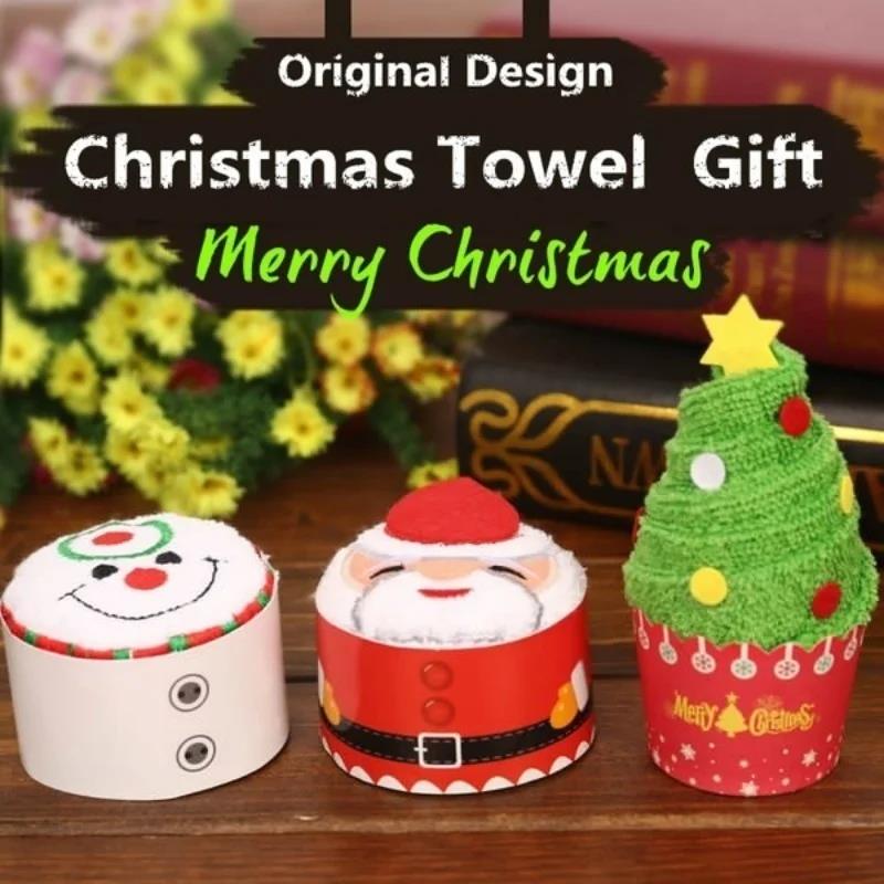 Kerst Handdoeken 30*30 Cm Leuk - Embroidery Xmas Decorations recensie en prijs