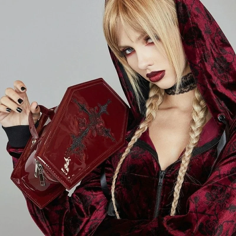 Harajuku Y2K Lolita Handtassen - Embroidery Gothic recensie en prijs