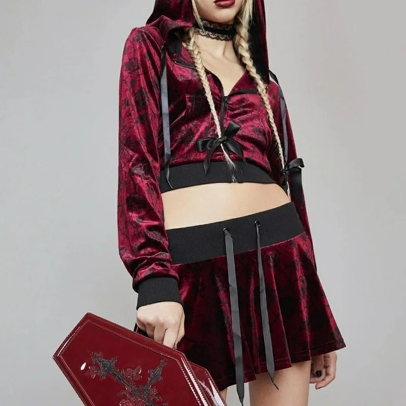 Harajuku Y2K Lolita Handtassen - Embroidery Gothic recensie en prijs