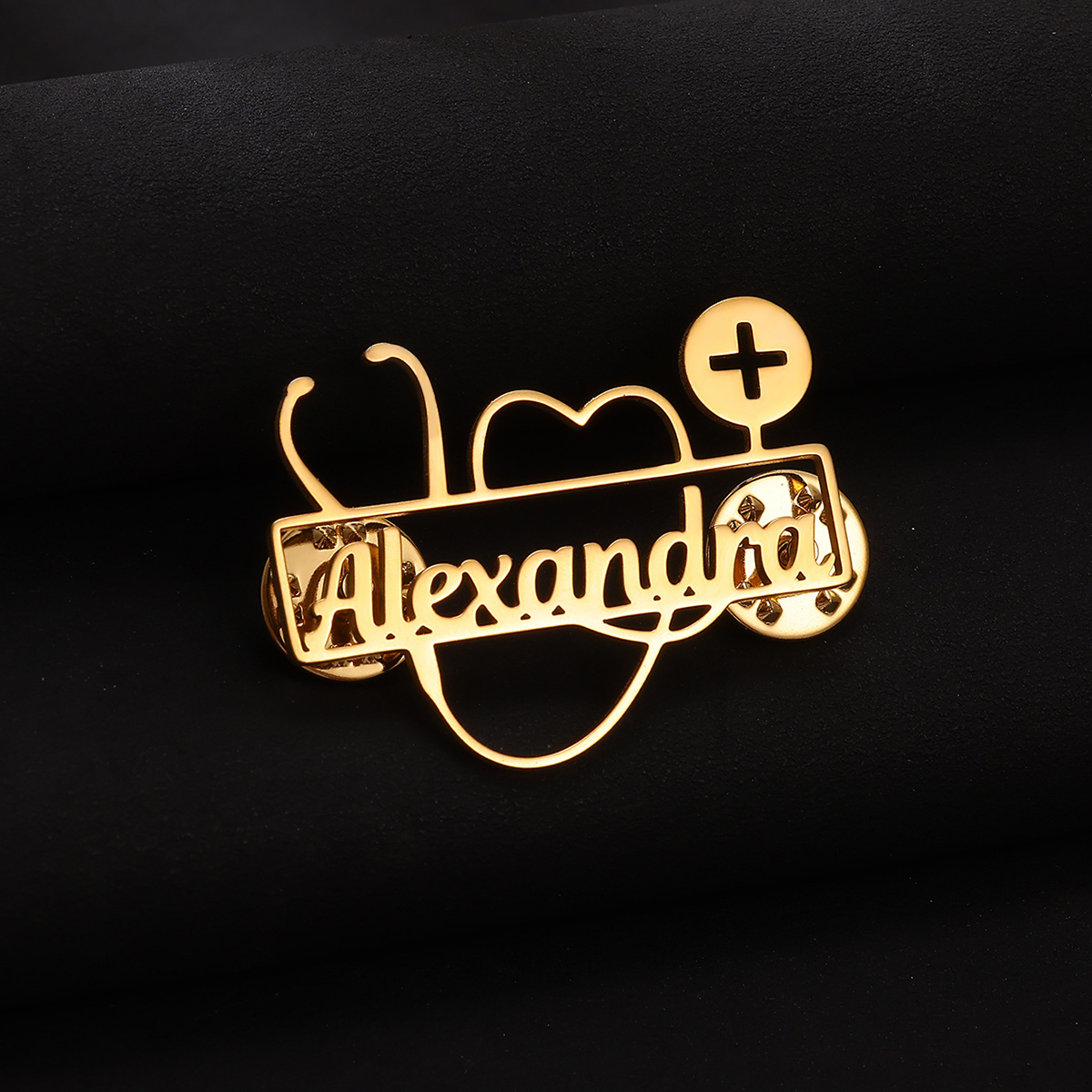 Aangepaste Stethoscoop Broche  - Embroidery Names recensie en prijs