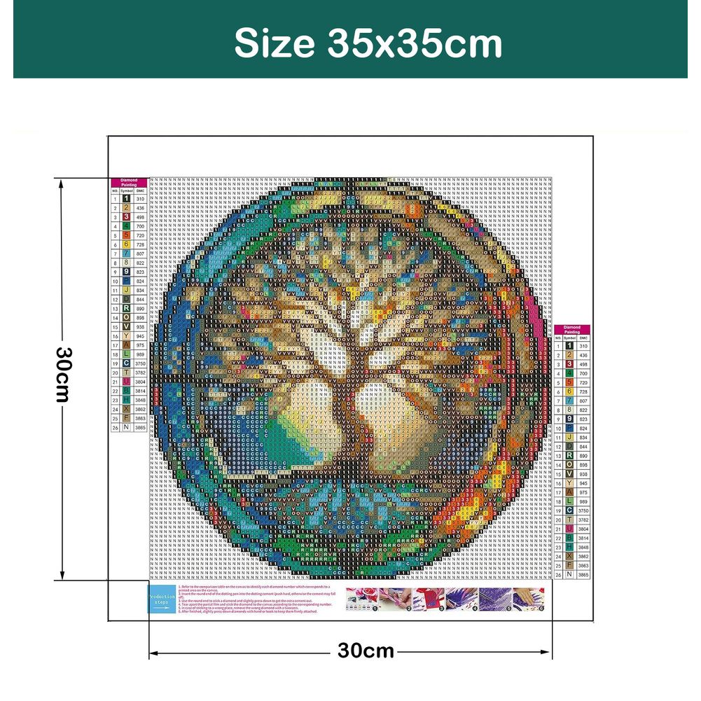 Volledige boor diamant borduur - Embroidery Xmas Decorations recensie en prijs