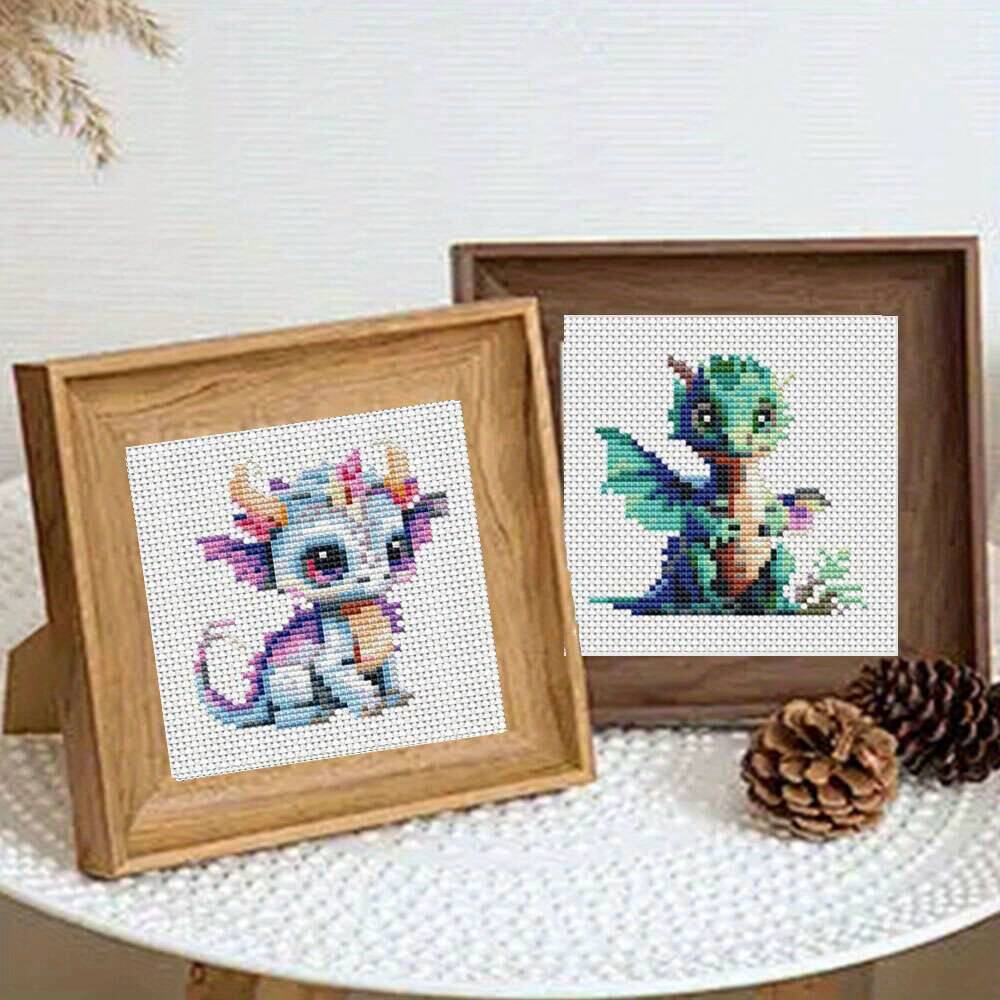 12 stuks Dragon Cross Stitch 1 - Embroidery Tas recensie en prijs
