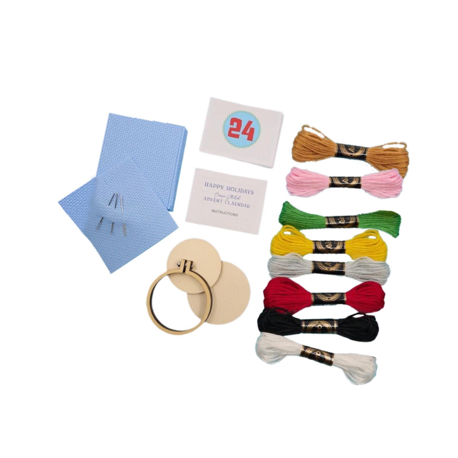 Kerst adventskalender, kerstst - Embroidery Xmas Decorations recensie en prijs