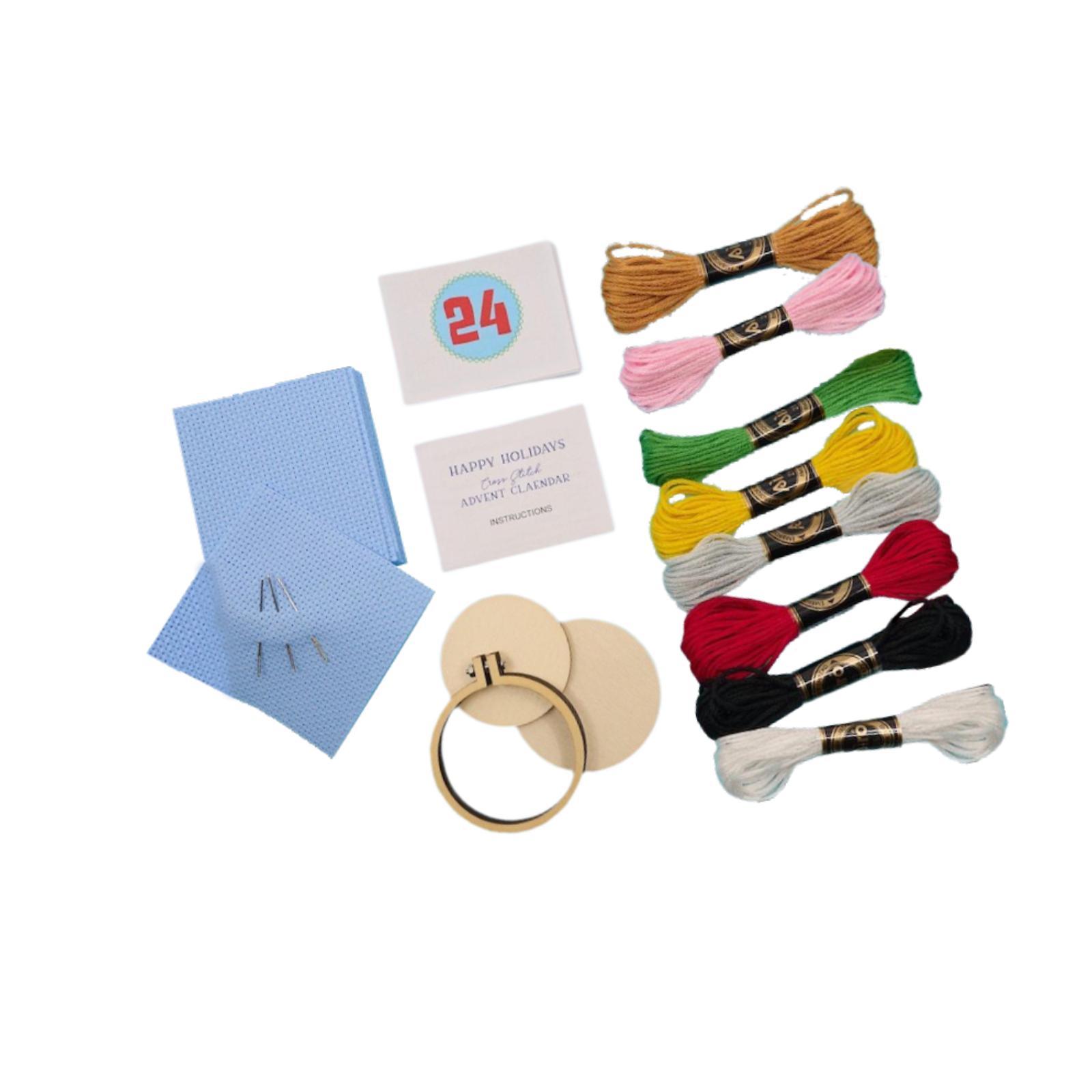 Kerst adventskalender, kerstst - Embroidery Xmas Decorations recensie en prijs