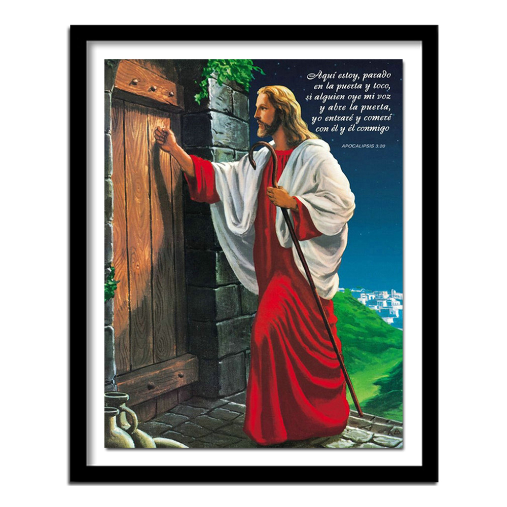 5d Diy Diamant Borduurwerk Jez - Embroidery Jesus recensie en prijs