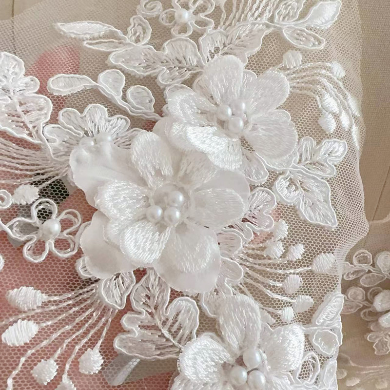 2 STUKS = 1 paar, touwborduurw - Embroidery White Dress recensie en prijs