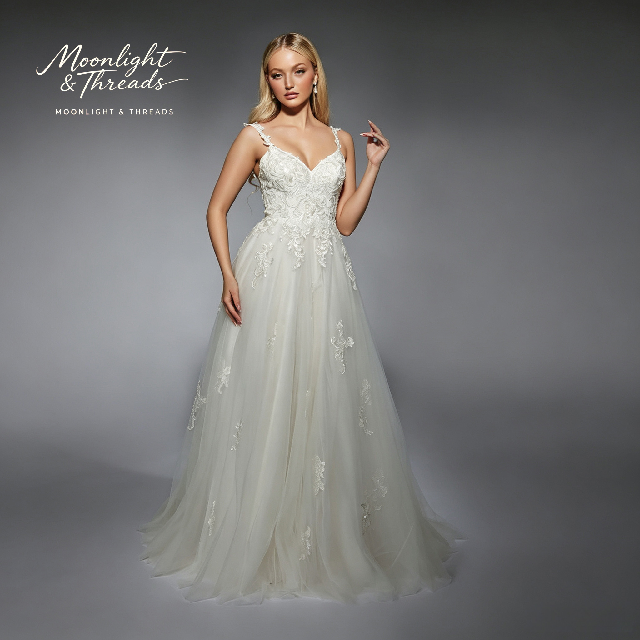 Witte halternek mouwloze tule  - Embroidery White Dress recensie en prijs