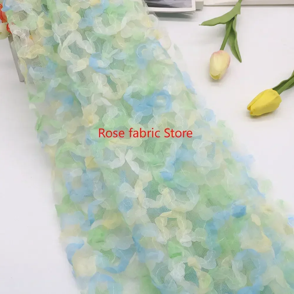 Gradient chiffon roze haak kan - Embroidery Roses recensie en prijs