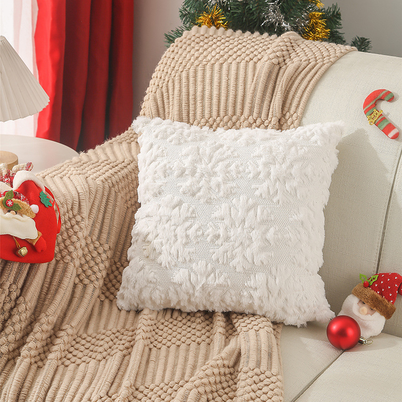 45x45cm Kerst Sneeuwvlok Bordu - Embroidery Xmas Decorations recensie en prijs