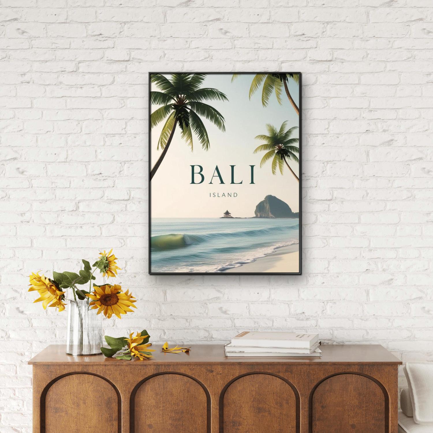 Bali-eiland landschap DIY diam - Embroidery Bali recensie en prijs