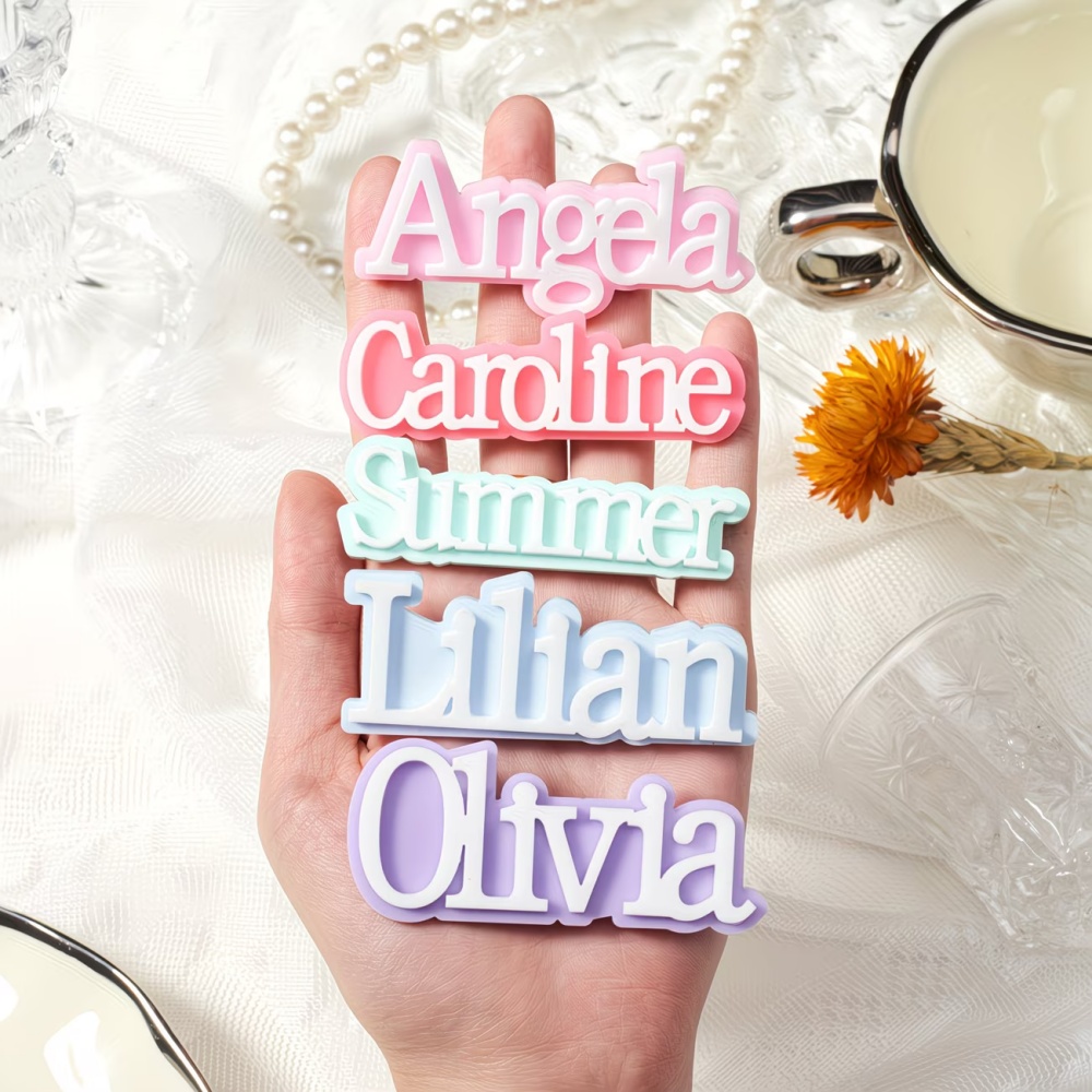 Aangepaste naam broche geperso - Embroidery Names recensie en prijs