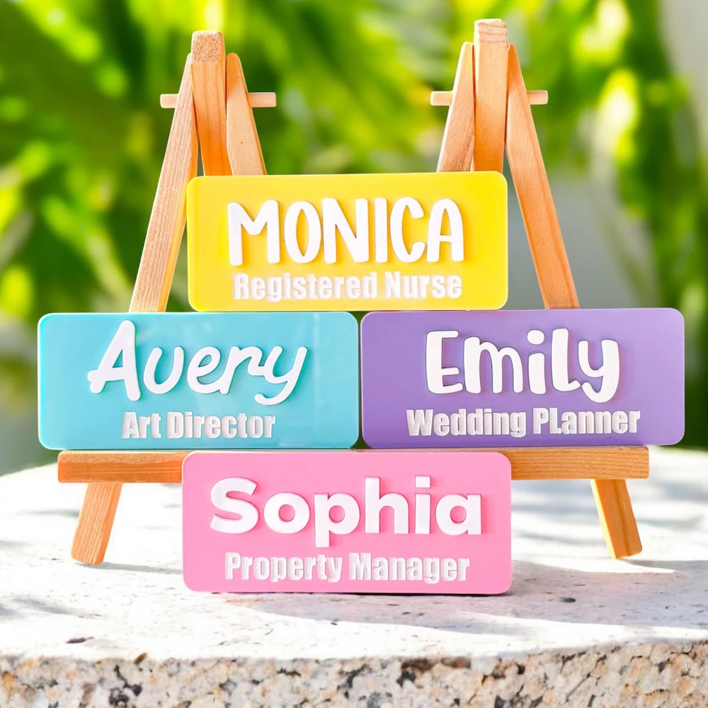 Aangepaste naam broche geperso - Embroidery Names recensie en prijs