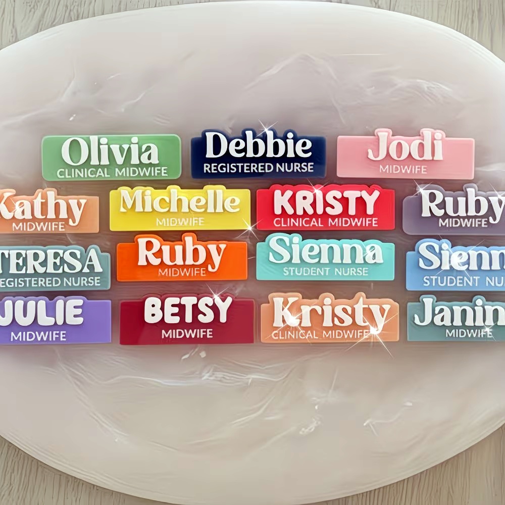 Aangepaste naam broche geperso - Embroidery Names recensie en prijs