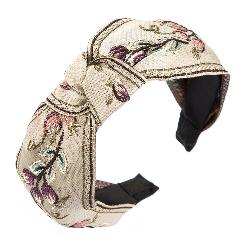 Nieuwe Retro Geknoopte Hoofdba - Embroidery Knot recensie en prijs