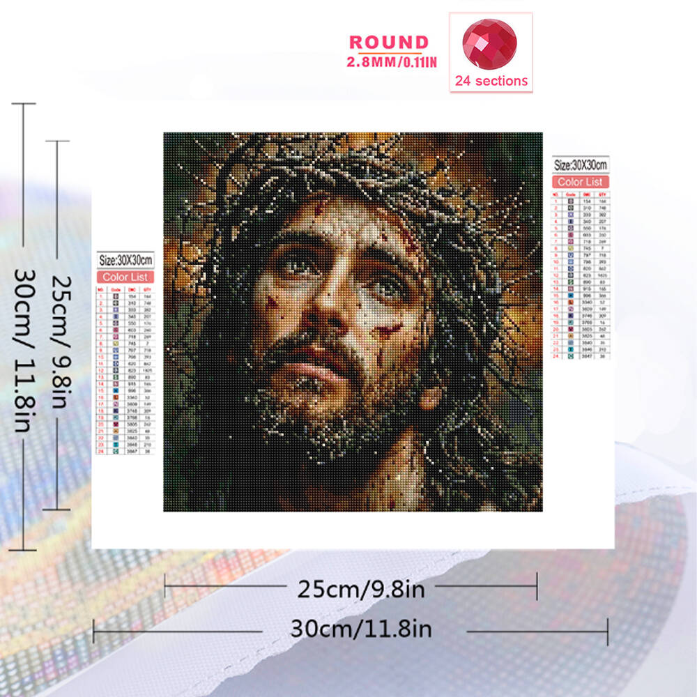 Evershine Diamant Schilderij H - Embroidery Jesus recensie en prijs