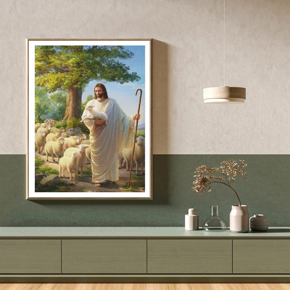 Frameloos, doe-het-zelf christ - Embroidery Jesus recensie en prijs