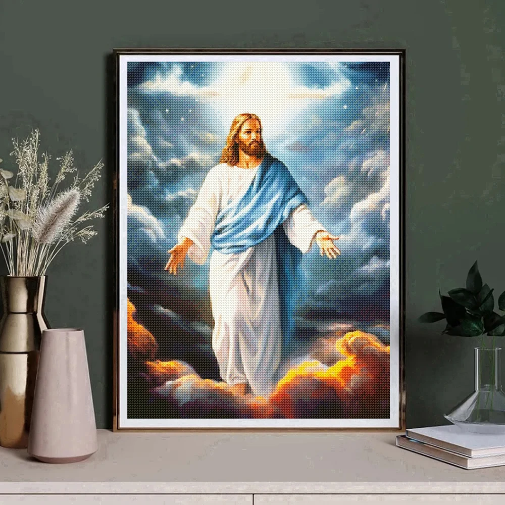 Frameloos, doe-het-zelf christ - Embroidery Jesus recensie en prijs