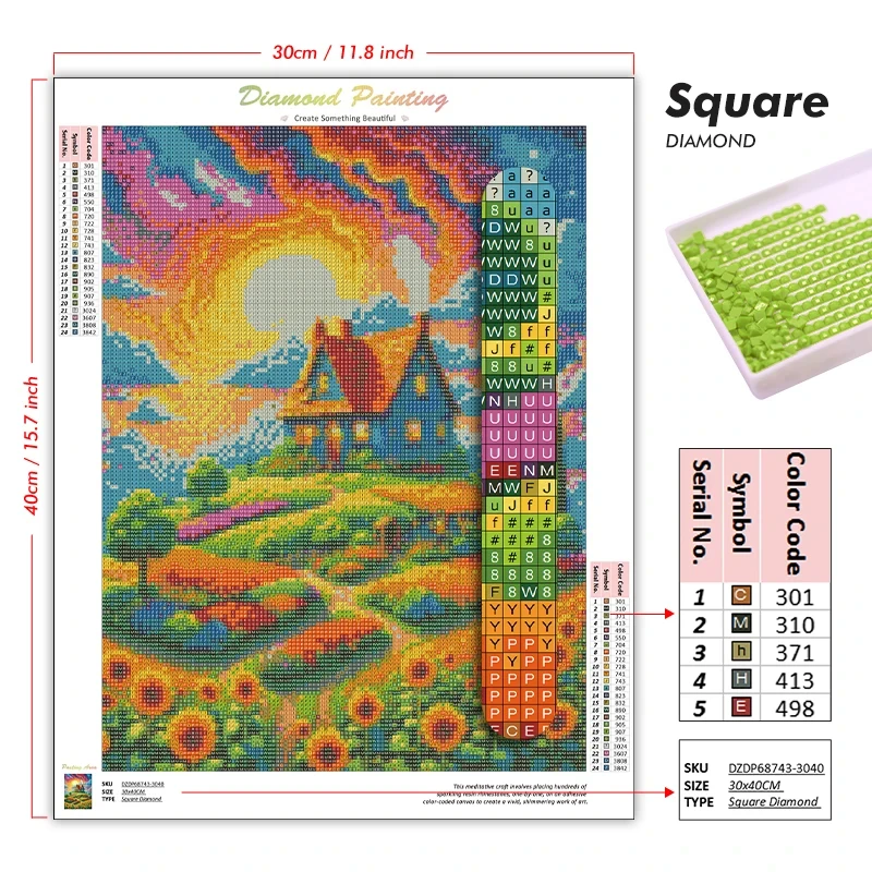 5D Diamond Painting Kit De Maa - Embroidery Jesus recensie en prijs