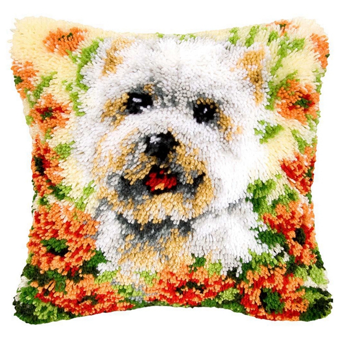 Animal Wolf Pattern Latch Hook - Embroidery Knot recensie en prijs