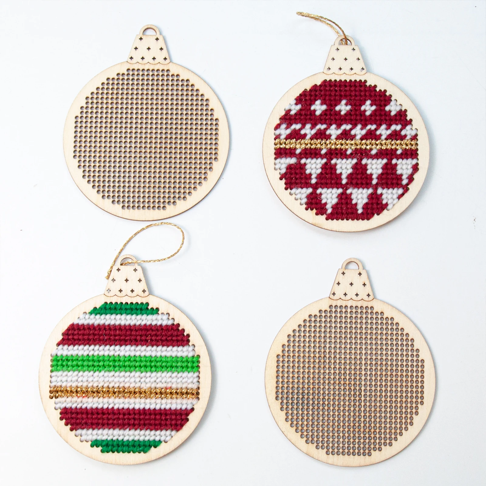 12 stuks Kerst Cross Stitch Ho - Embroidery Xmas Decorations recensie en prijs