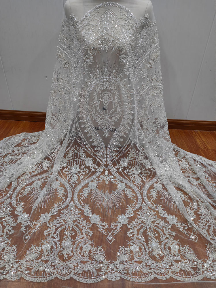 1yard wit Hoge dichtheid Mesh  - Embroidery White Dress recensie en prijs