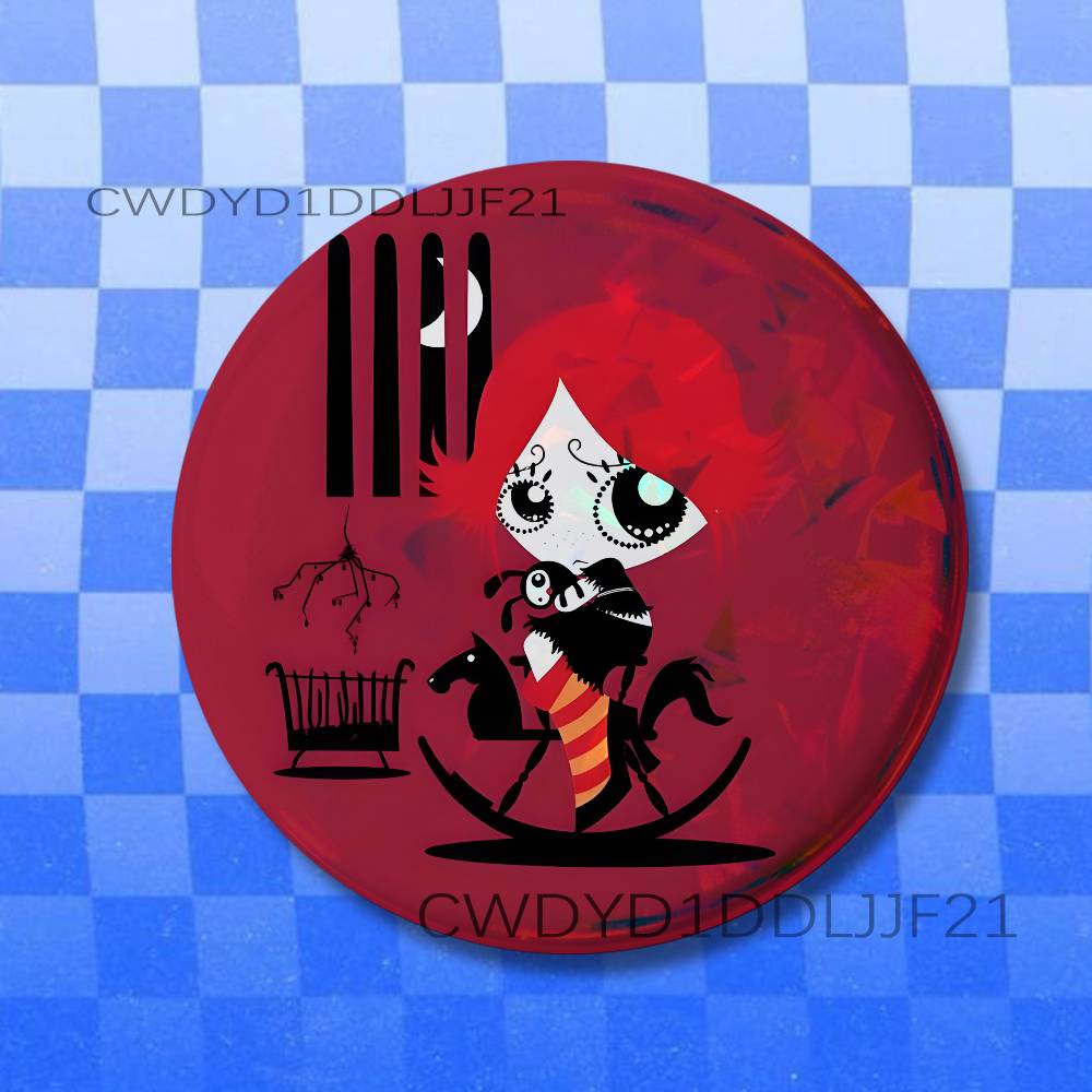 R-Ruby Gloom Gothic Badge Broc - Embroidery Gothic recensie en prijs
