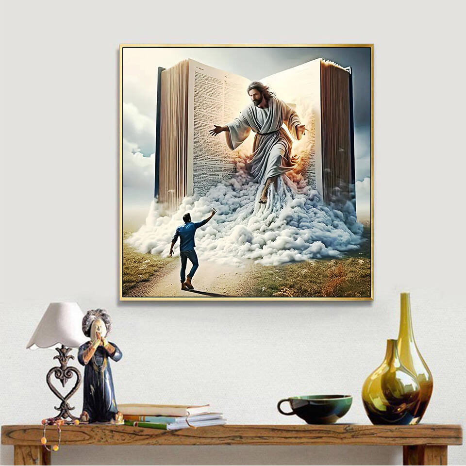 Evershine 5D DIY Diamant Schil - Embroidery Jesus recensie en prijs