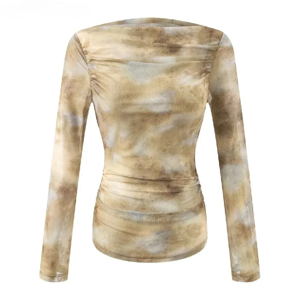 2025 Sexy Tie-Dye Print Gerimp - Embroidery A recensie en prijs