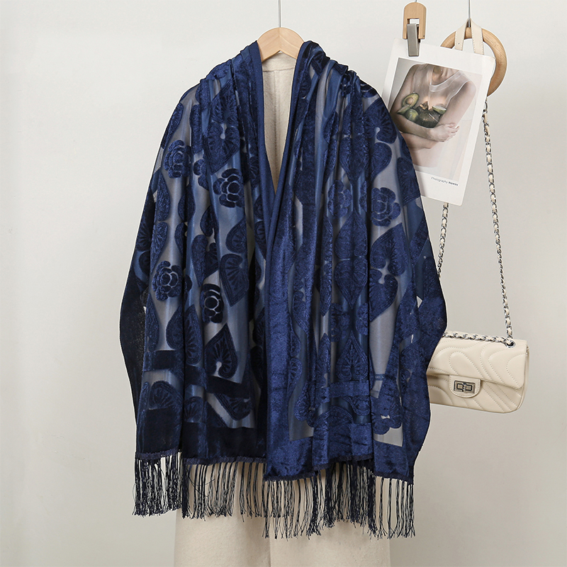 2024 Luxe Zijde Borduren Bloem - Embroidery Hijab recensie en prijs