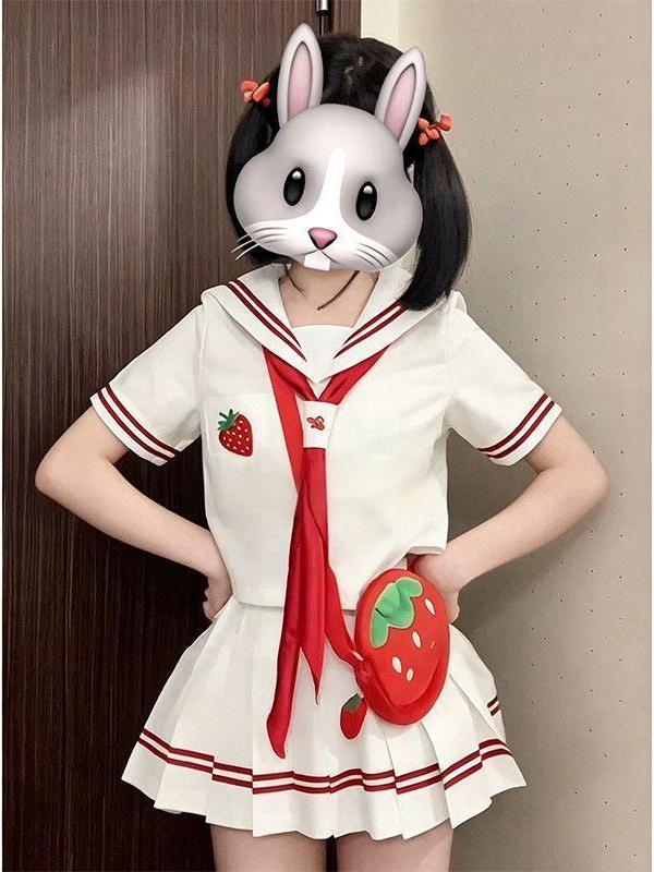 2026 Anime JK Uniform Aardbeie - Embroidery Red recensie en prijs