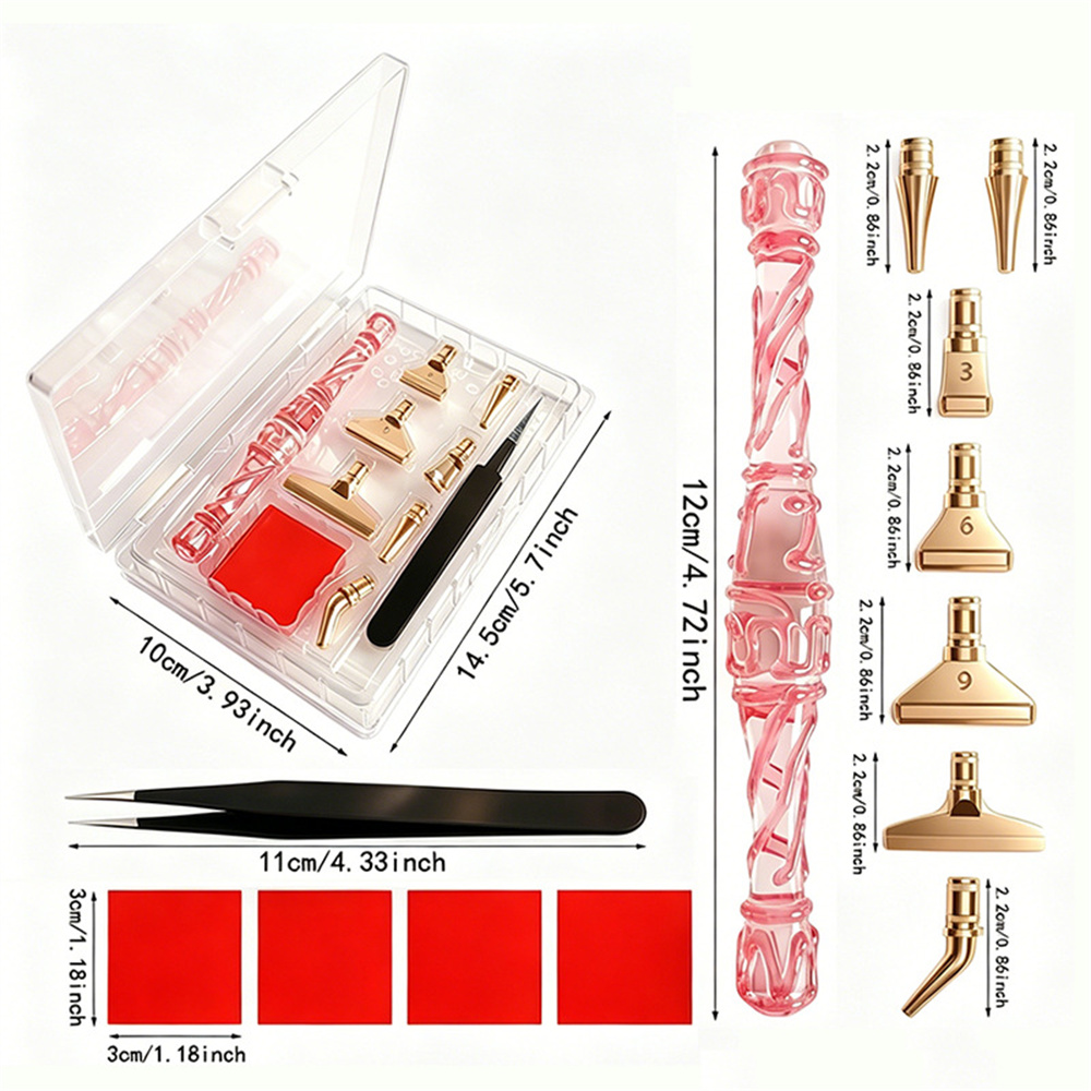 Diamant Schilderen Accessoires - Embroidery Red recensie en prijs