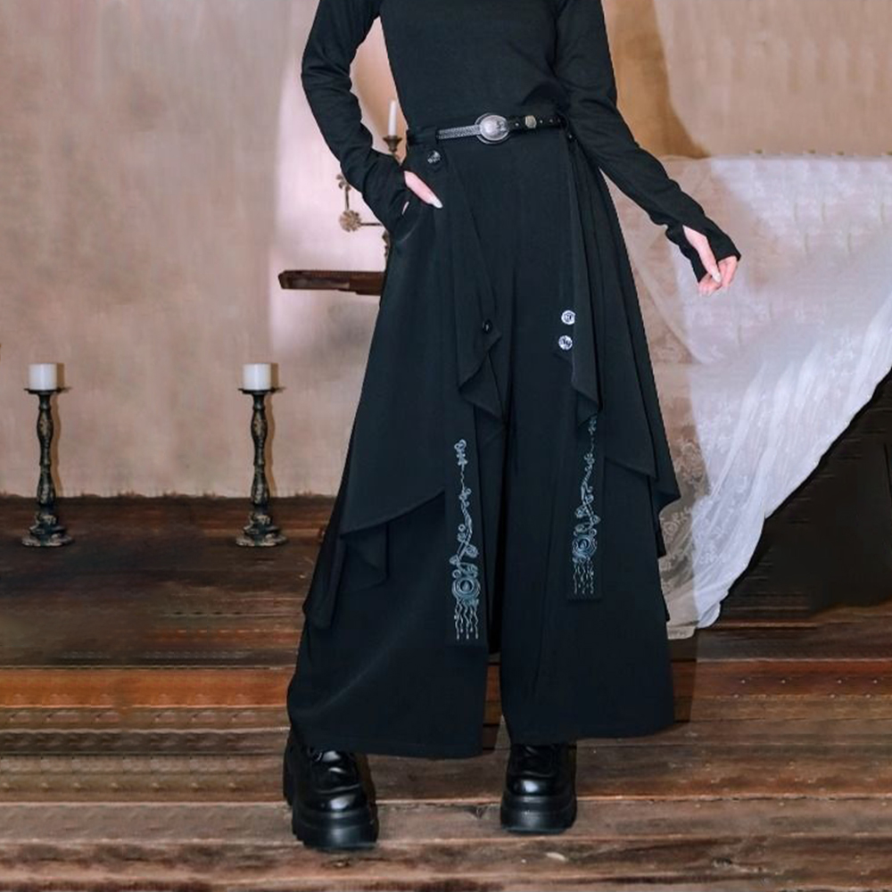 Donker gotisch geborduurd lint - Embroidery Gothic recensie en prijs