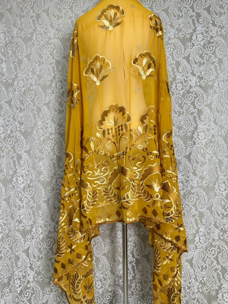 Afrikaanse Moslim Hijab Sjaal  - Embroidery Hijab recensie en prijs