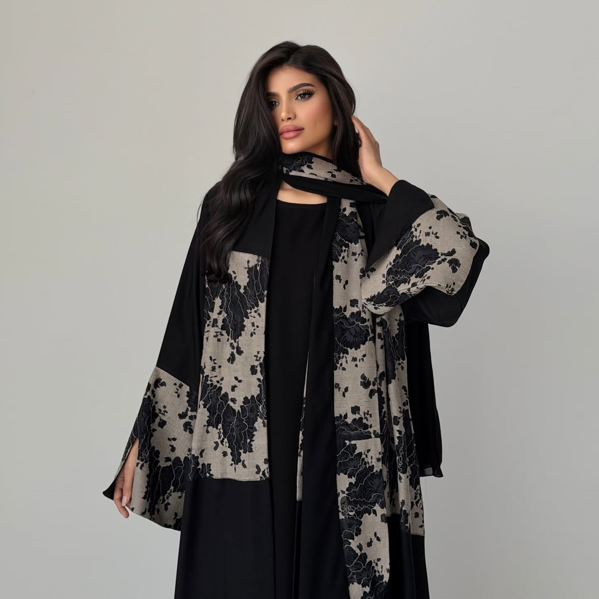Vrouwen Eid Abaya Hijab 2-deli - Embroidery Hijab recensie en prijs