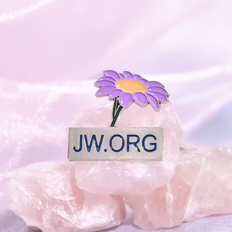 JW.ORG Jesus Flower Emaille Pi - Embroidery Jesus recensie en prijs