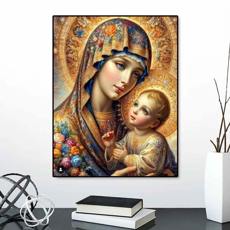 Frameloos, diamantschilderij M - Embroidery Roses recensie en prijs