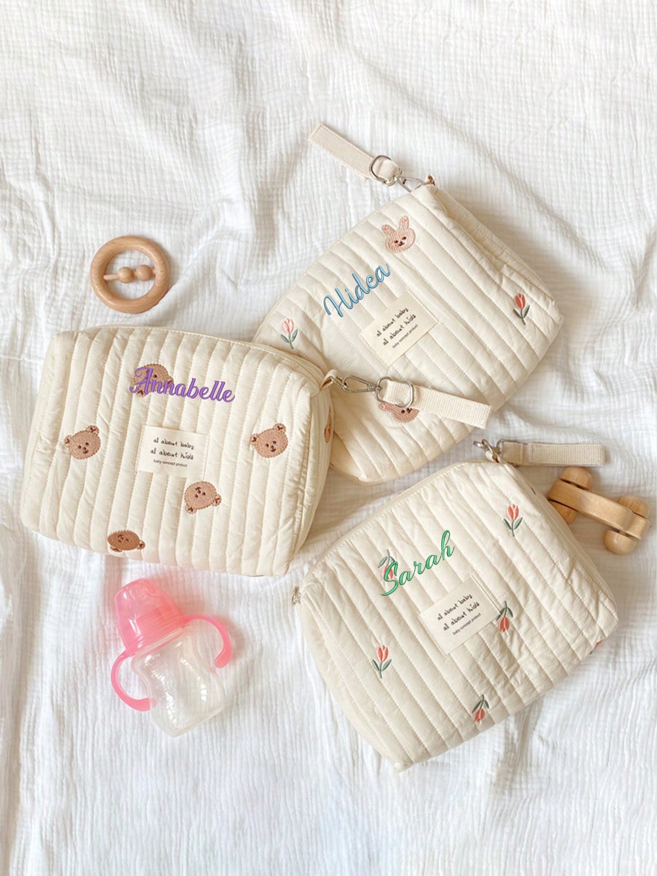 Aangepaste naam borduurwerk ba - Embroidery Names recensie en prijs