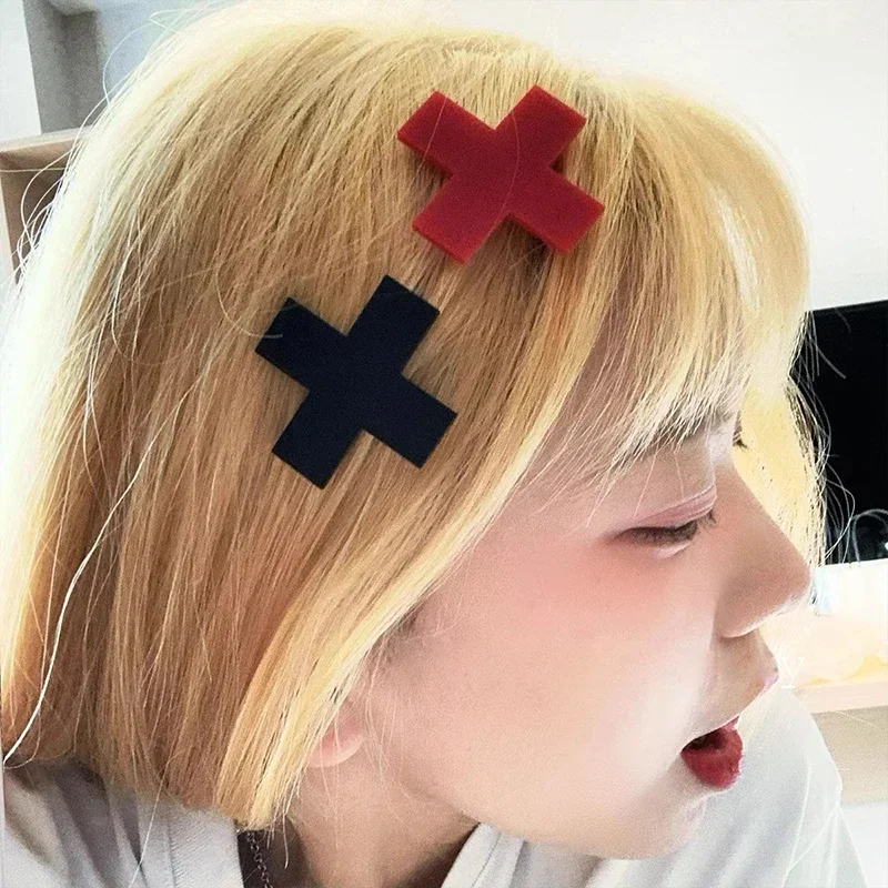 Y 2K Rood Kruis Haarclip Punk  - Embroidery Gothic recensie en prijs